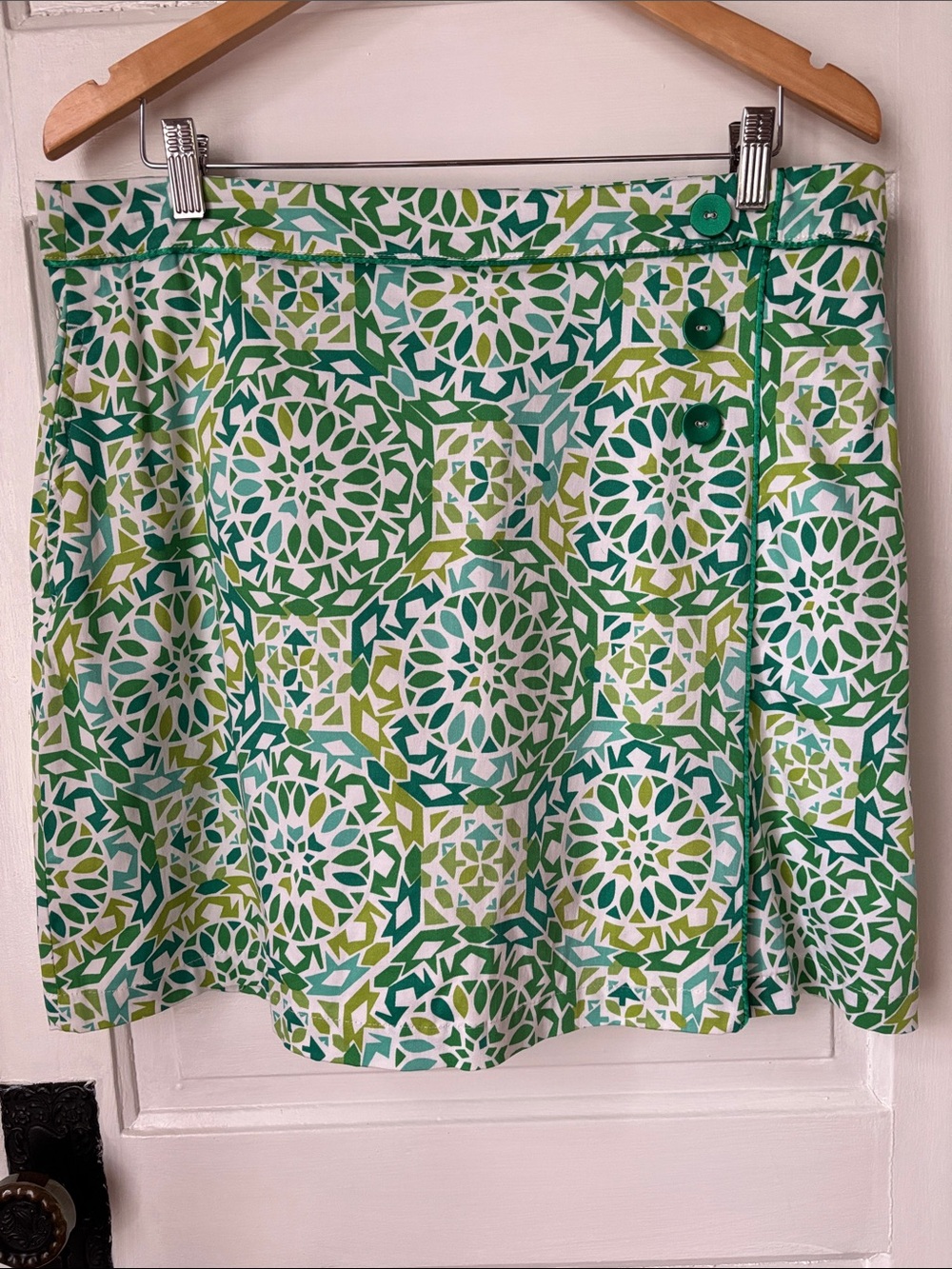 ALLYSON WHITMORE PRINTED  GOLF SKORT